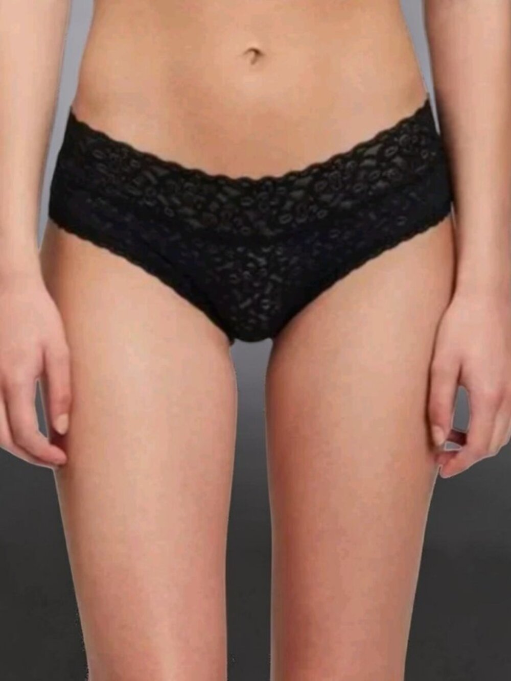 GAP BODY CHEEKY (XL) Black Lace Hipster Briefs 3 Pack